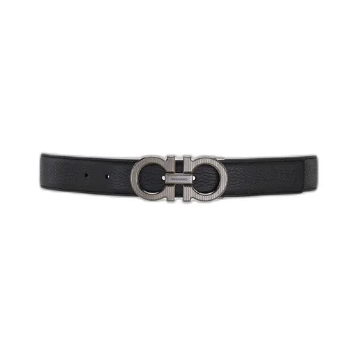 Reversible And Adjustable Gancini Belt