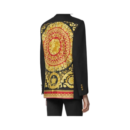 Versace Single-Breasted Tailored Blazer