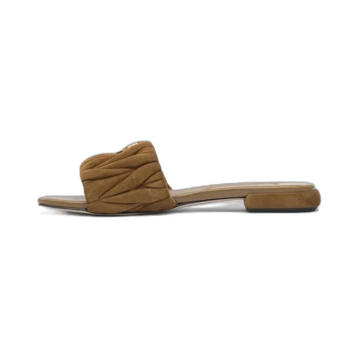 Miu Miu Open-Toe Slip-On Sandals