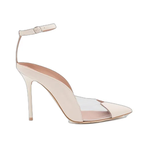 Malone Souliers Malia Pointed Toe Ankle-Strap Pumps