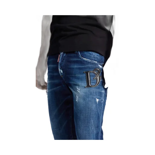 Dsquared2 Distressed Slim-Fit Jeans