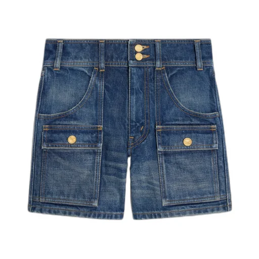 Kitty Shorts In Dark Union Wash Denim