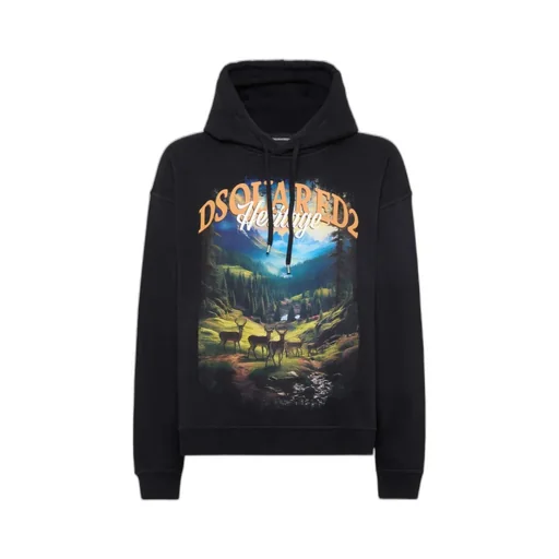 Printed Hoodie