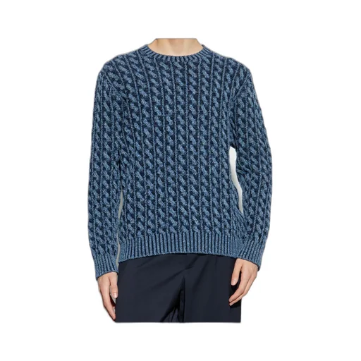 Etro Cable Knitted Crewneck Jumper