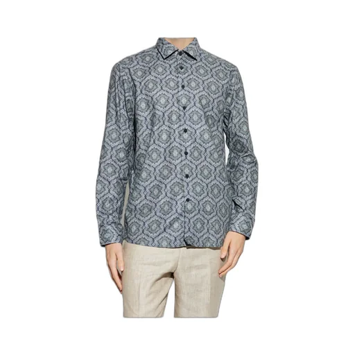 Etro Patterned Long-Sleeved Shirt