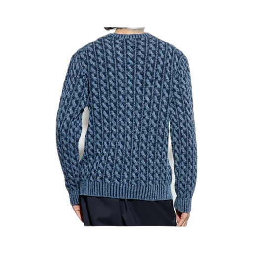Etro Cable Knitted Crewneck Jumper