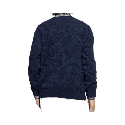Etro Jacquard Crewneck Knitted Jumper