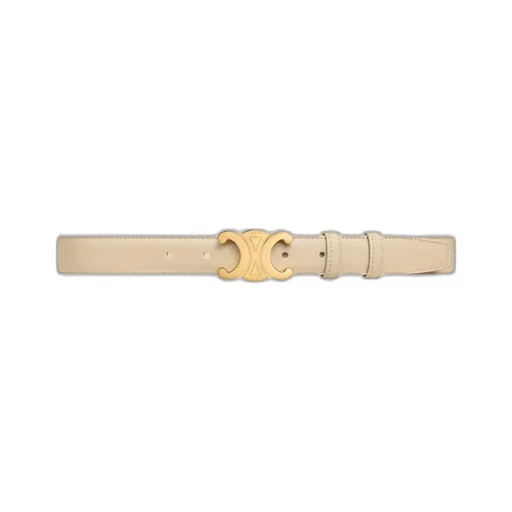 Medium 25Mm Triomphe Belt In Taurillon Leather