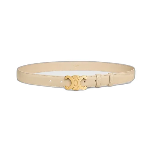 Medium 25Mm Triomphe Belt In Taurillon Leather