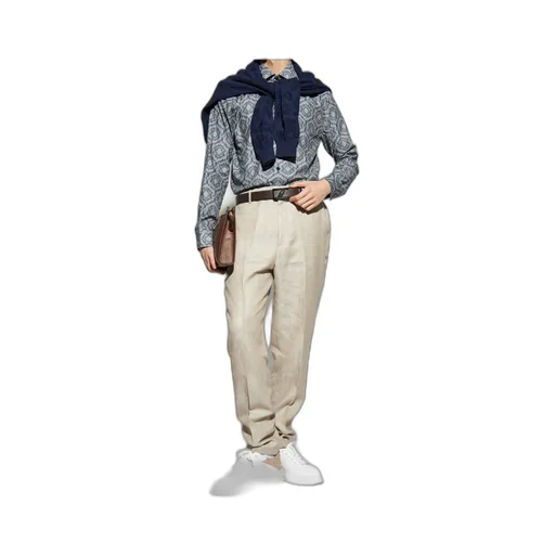 Etro Patterned Long-Sleeved Shirt