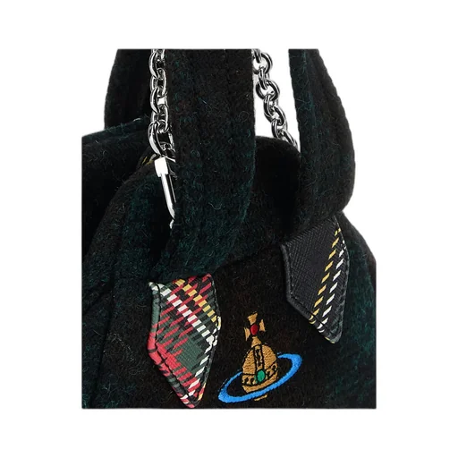 Vivienne Westwood Logo Embroidered Mini Handbag