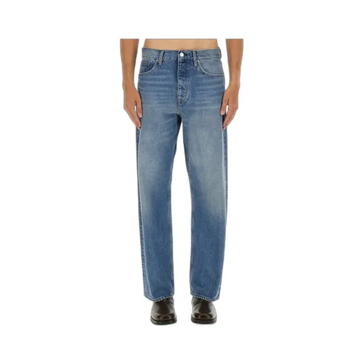 Sunflower Logo Patch Loose Fit Jeans