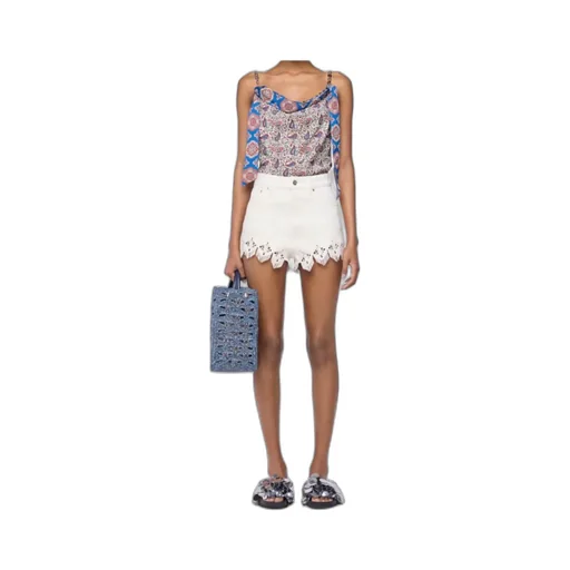 Paisley-Print Top