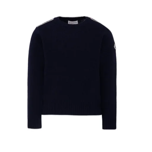 Moncler Enfant Logo-Patch Crewneck Jumper