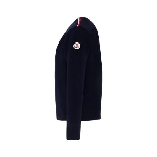 Moncler Enfant Logo-Patch Crewneck Jumper