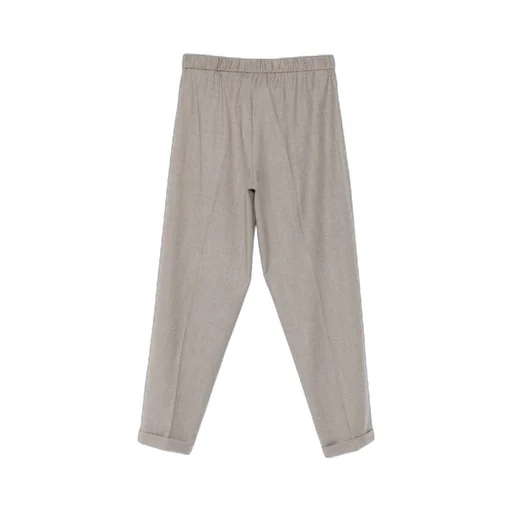 Elastic Waist Casual Pants
