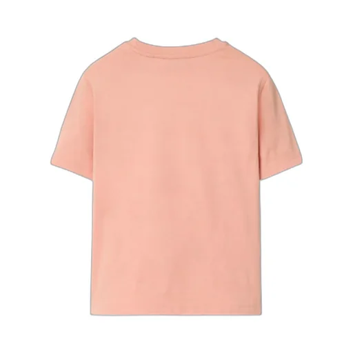 Check Trim Cotton T-Shirt