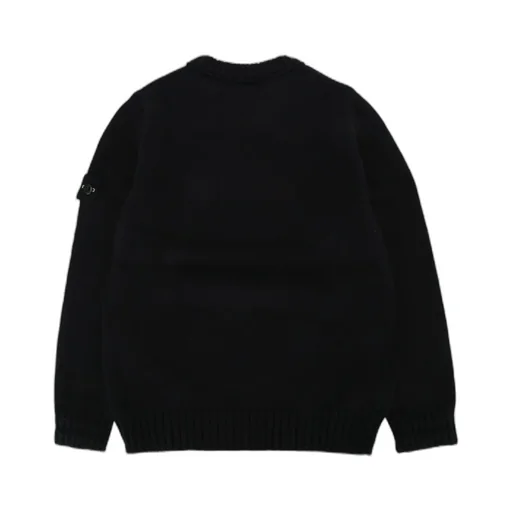 Rib-Knit Pullover Sweater