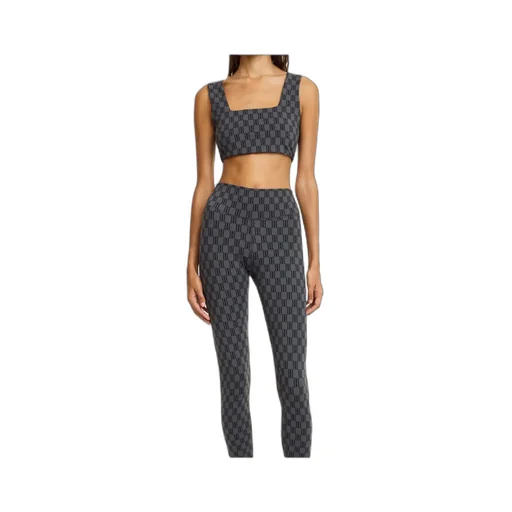 Braga Monogrammed Cropped Top