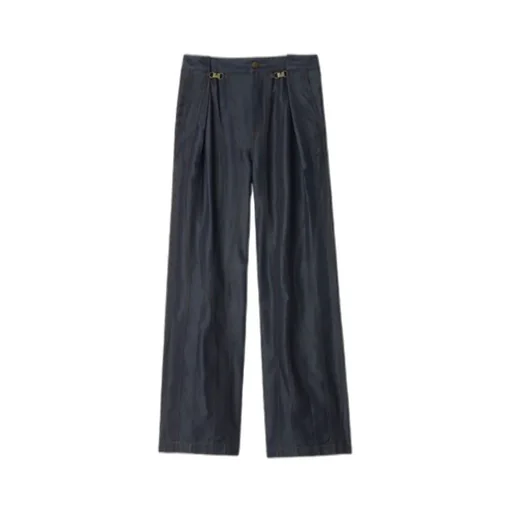 Panelled Denim Trousers
