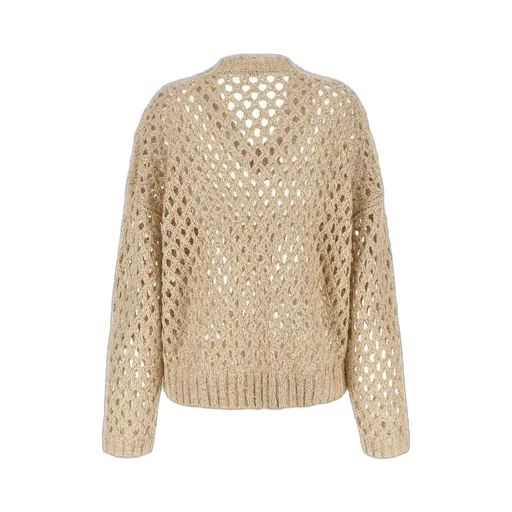 Brunello Cucinelli Cut-Out Knitted Jumper