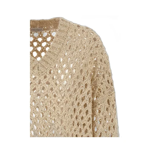 Brunello Cucinelli Cut-Out Knitted Jumper