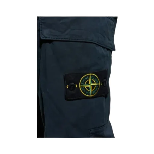 Stone Island Logo Patch Trousers