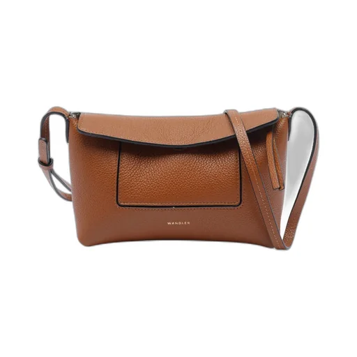 Slouch Mini Shoulder Bag In Grainy Leather