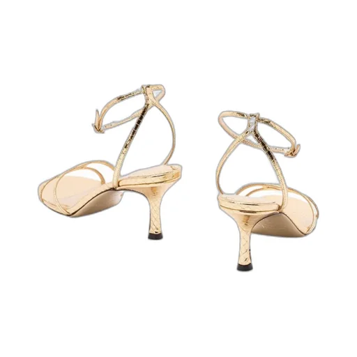 Jimmy Choo Leo Candy Wrap 65 Sandals