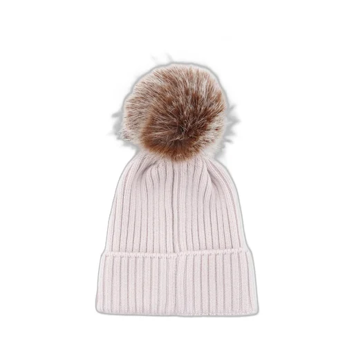 Moncler Enfant Turn Up Ribbed Tricot Hat