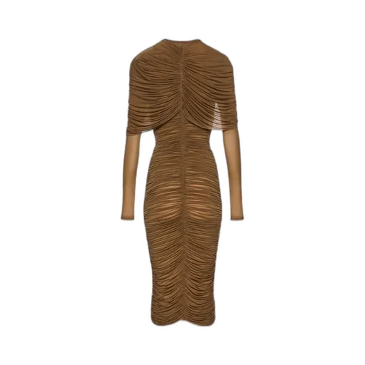 Draped Midi Dress
