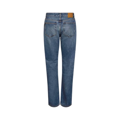 Haikure Logo Patch Straight-Leg Jeans