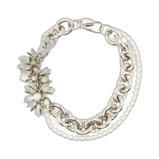 Simone Rochae Embellished Chunky Chain Necklace