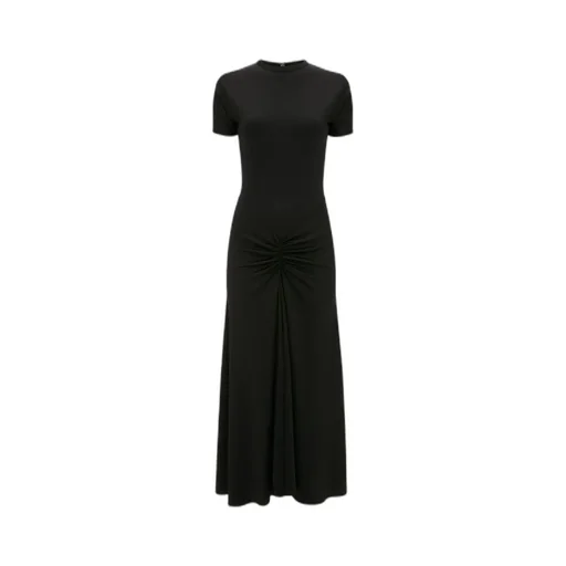 Gathered Waist Midi Dress