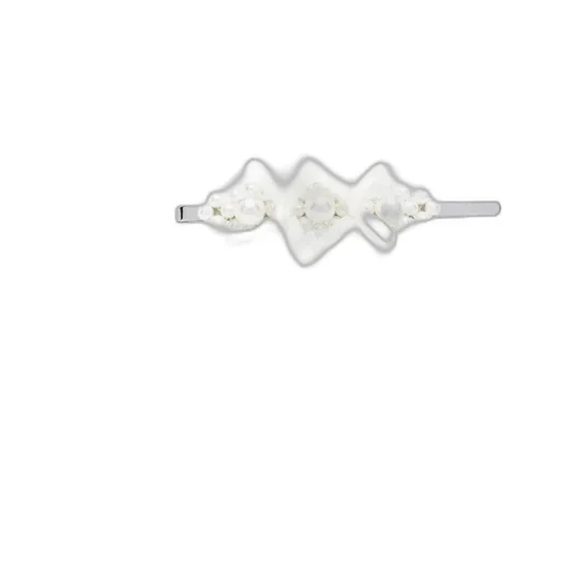 Bow-Embellished Hair Clip