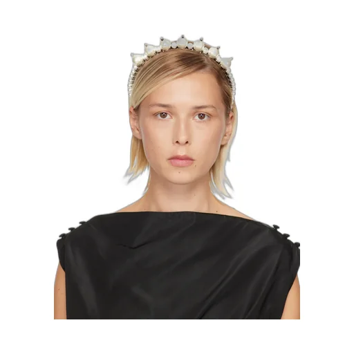 Simone Rocha Tiara Embellished Hair Clip