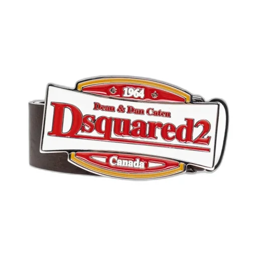 Dsquared2 Logo Plaque Belt