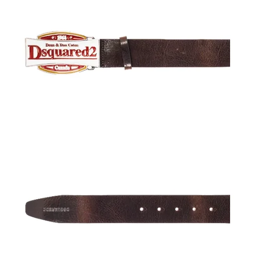 Dsquared2 Logo Plaque Belt