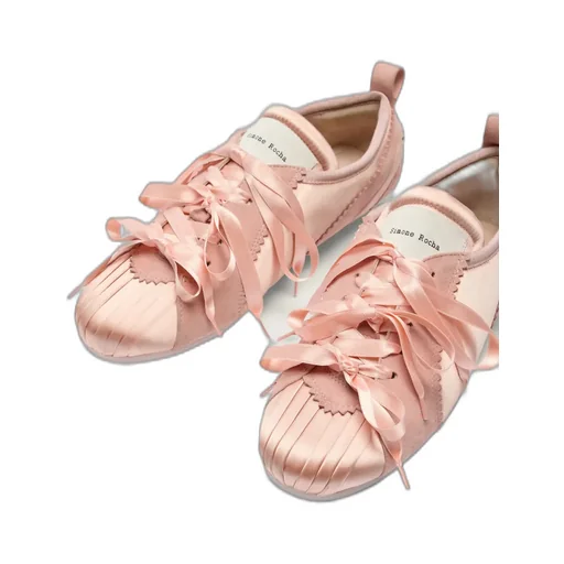 Lace-Up Ballet Shoes