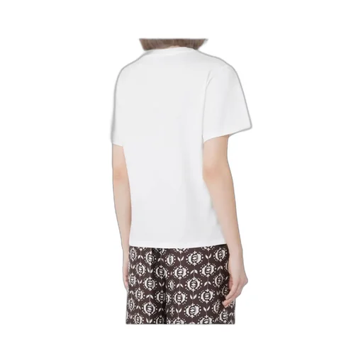Weekend Max Mara Butterfly Logo Embroidered Crewneck T-Shirt