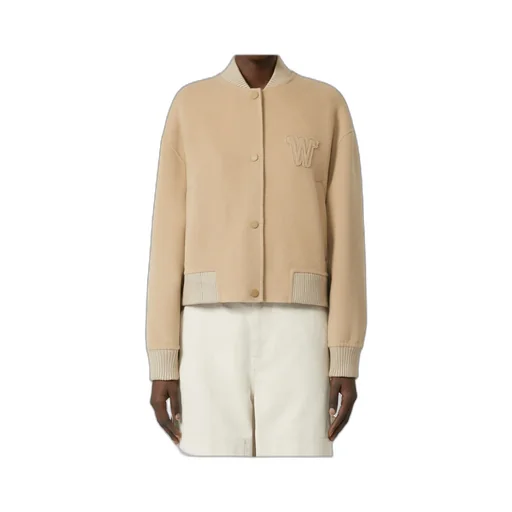 Wool-Blend Bomber Jacket