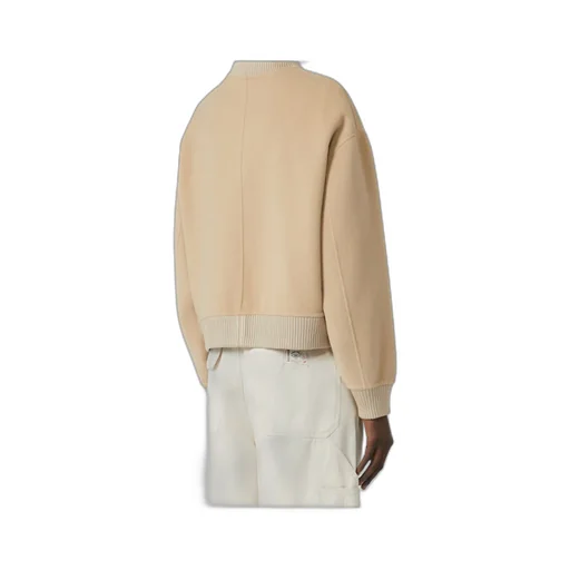 Wool-Blend Bomber Jacket
