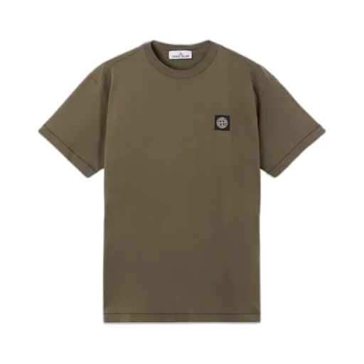 Stone Island Logo Patch Crewneck T-Shirt