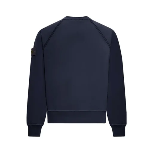 Stone Island Logo Patch Crewneck Sweatshirt