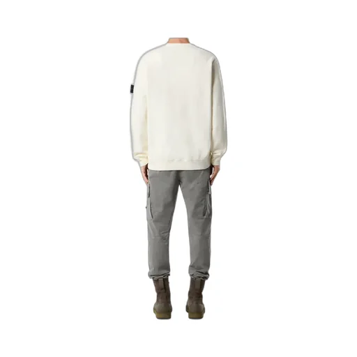 Stone Island Logo Patch Crewneck Sweatshirt