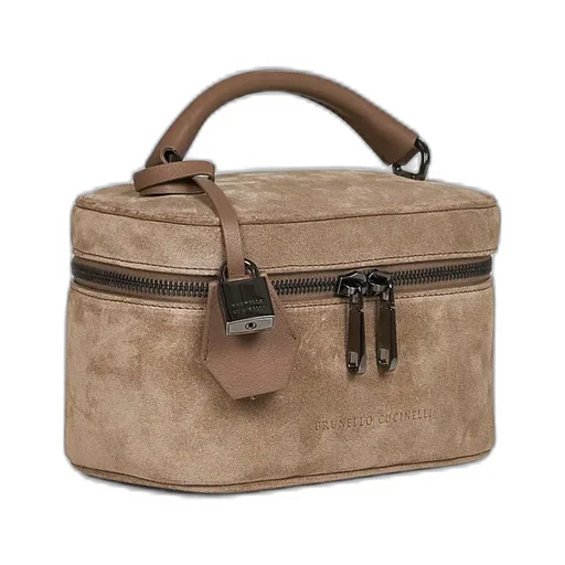 Brunello Cucinelli Zipped Shoulder Bag