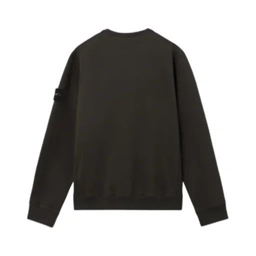 Stone Island Logo Patch Crewneck Sweatshirt