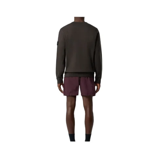 Stone Island Logo Patch Crewneck Sweatshirt