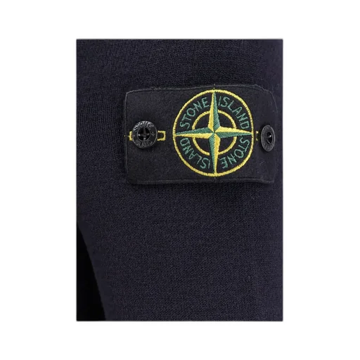 Stone Island High-Neck Zipped Knit Cardigan