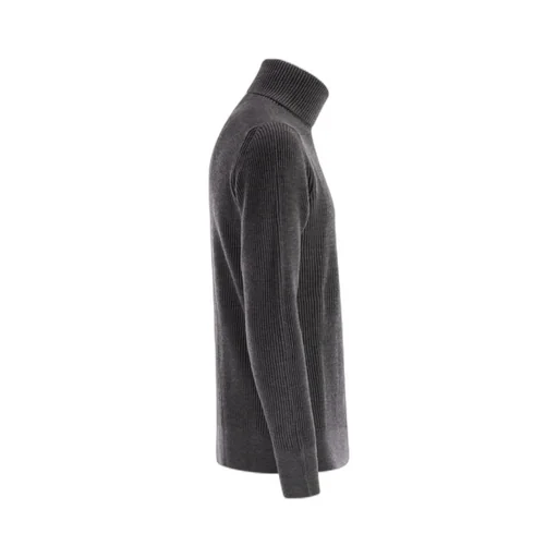 Ribbed Turtleneck Sweater
